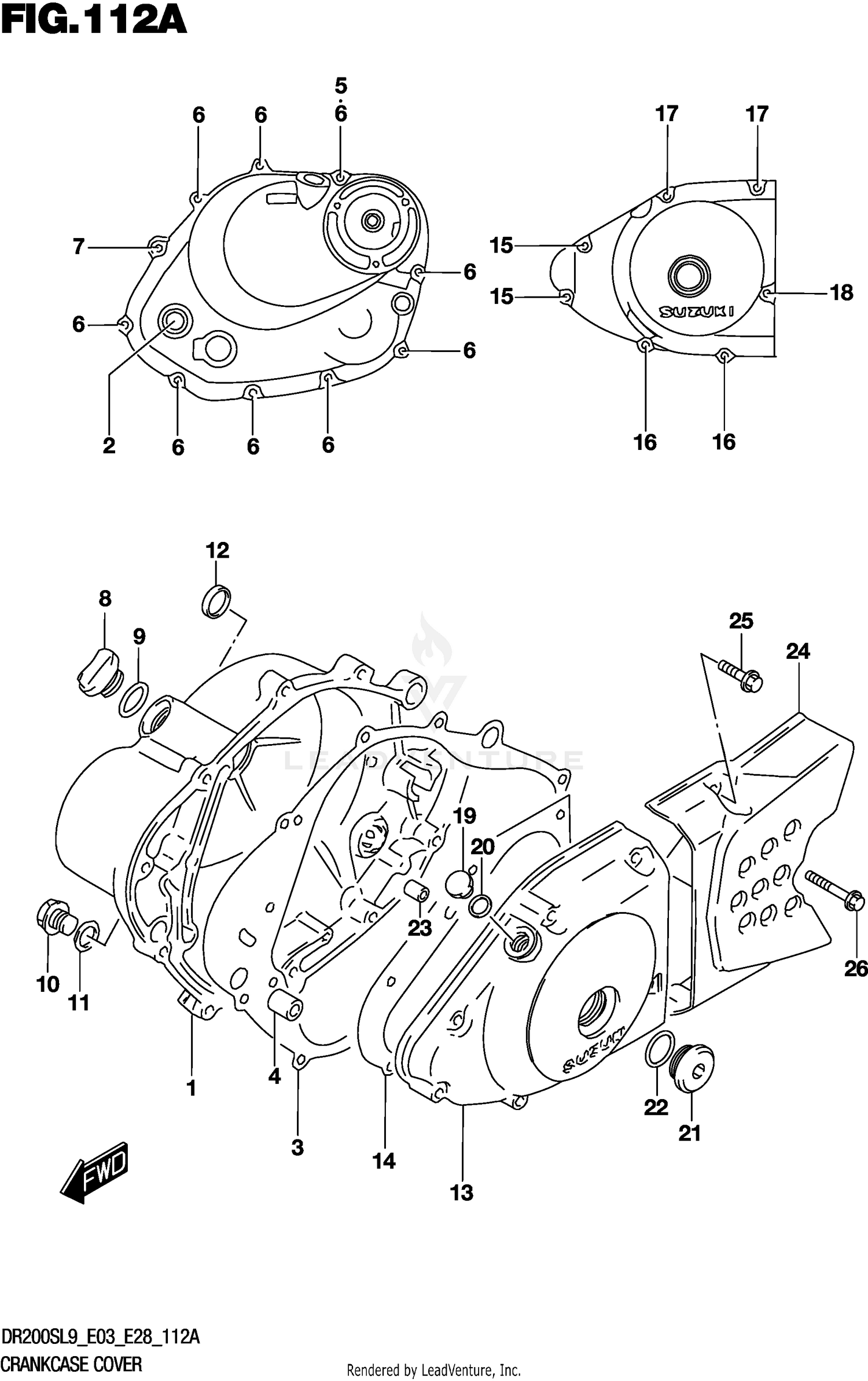 CRANKCASE COVER