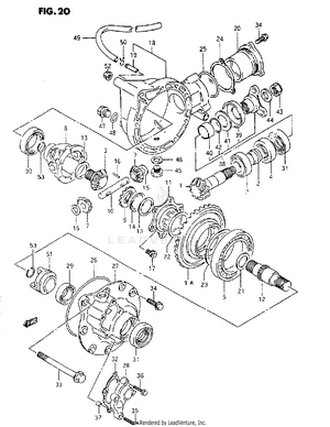 Differential Gear Schematic