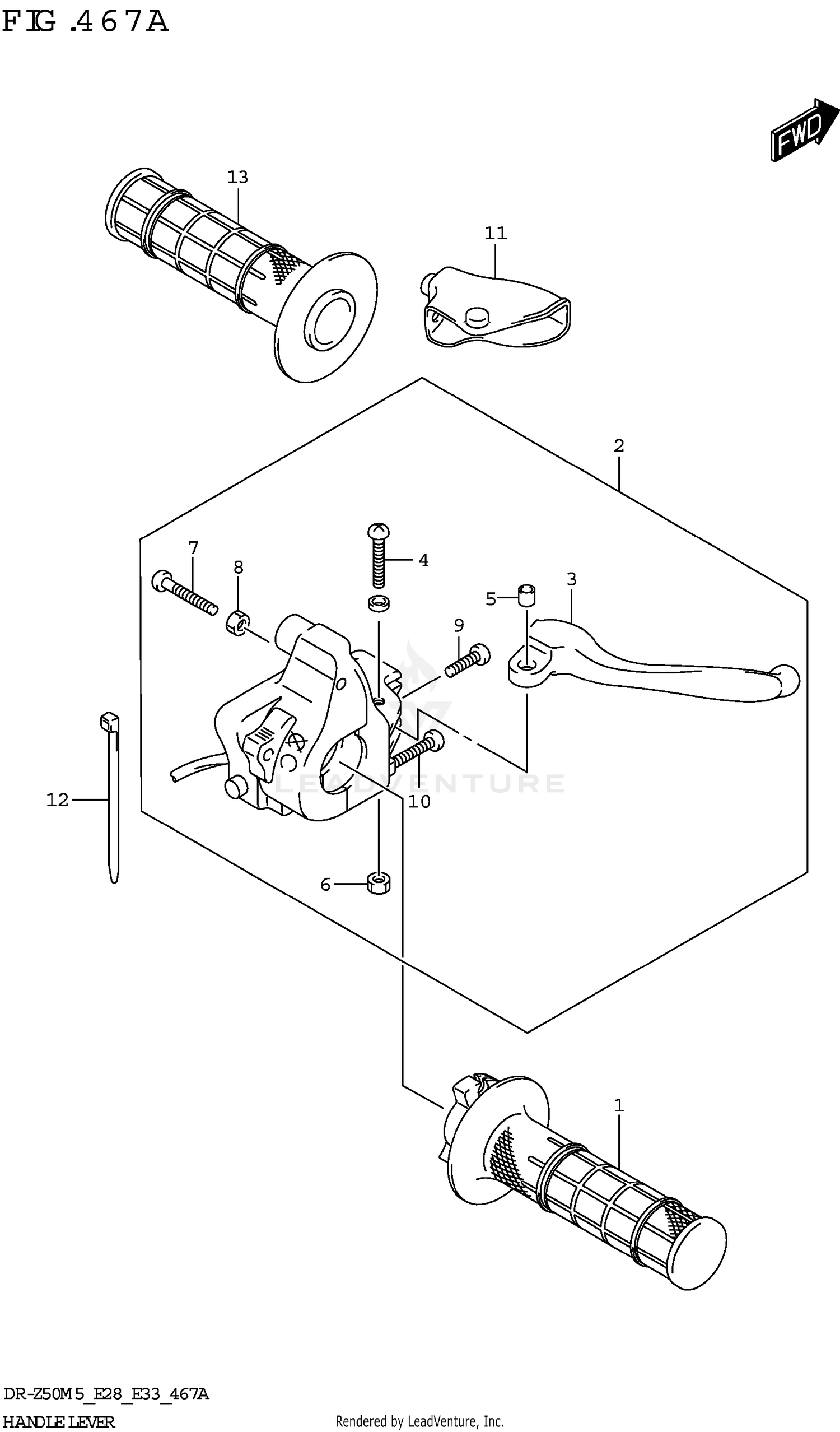 HANDLE LEVER