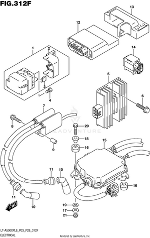 Electrical (lt-a500xpbl8 P33) Schematic