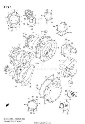 Crankcase Cover Schematic