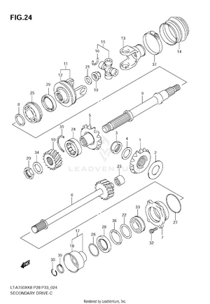 Secondary Drive Schematic