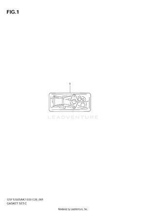 Gasket Set Schematic