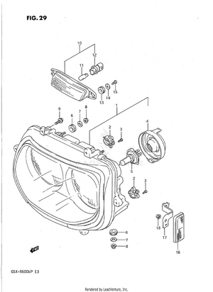 Headlamp Schematic