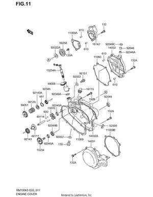 Engine Cover Schematic