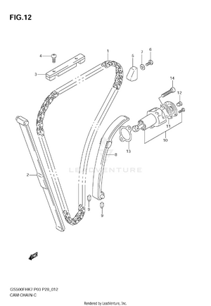 Cam Chain Schematic