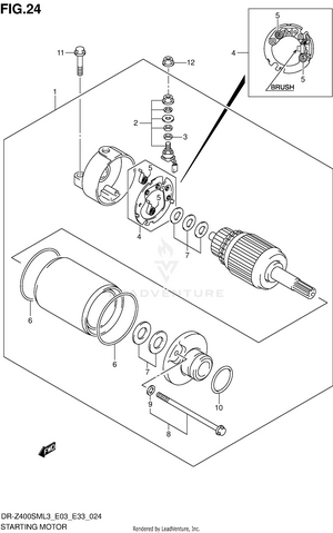 Starting Motor Schematic