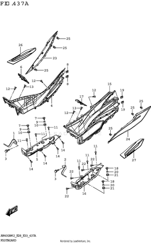 Footboard Schematic