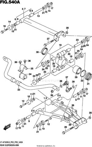 Rear Suspension Arm Schematic