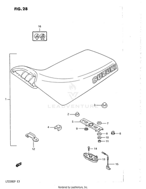 Seat Schematic