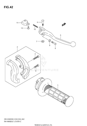 Right Handle Lever Schematic