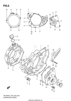Crankcase Cover Schematic