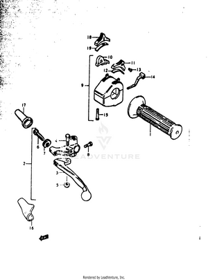 Lh Handle Switch (gs1000c Schematic