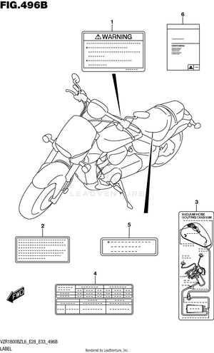 Label (vzr1800bzl6 E33) Schematic