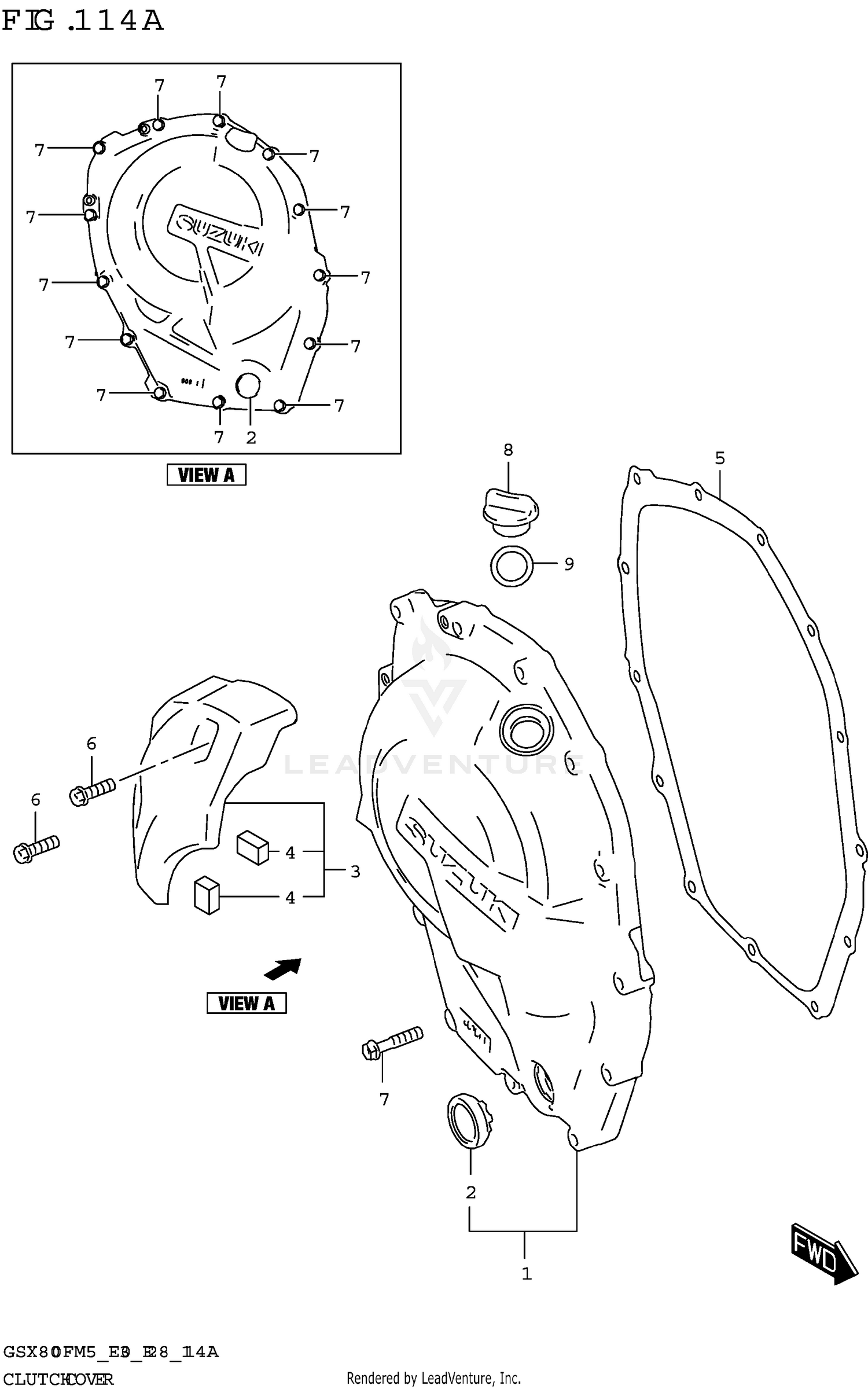 CLUTCH COVER