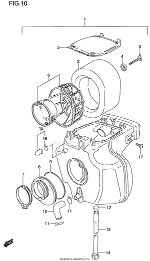 Air Cleaner Schematic