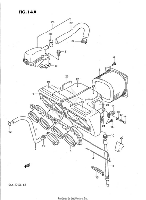 Air Cleaner (model L Schematic
