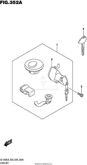 Lock Set (vl1500bl8 E03) Schematic