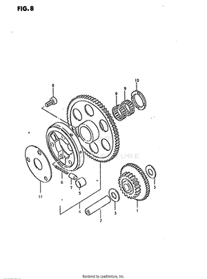 Starter Clutch Schematic