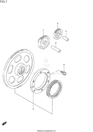 Starter Clutch Schematic