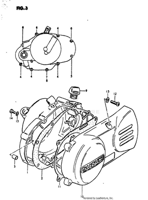 Crankcase Cover Schematic