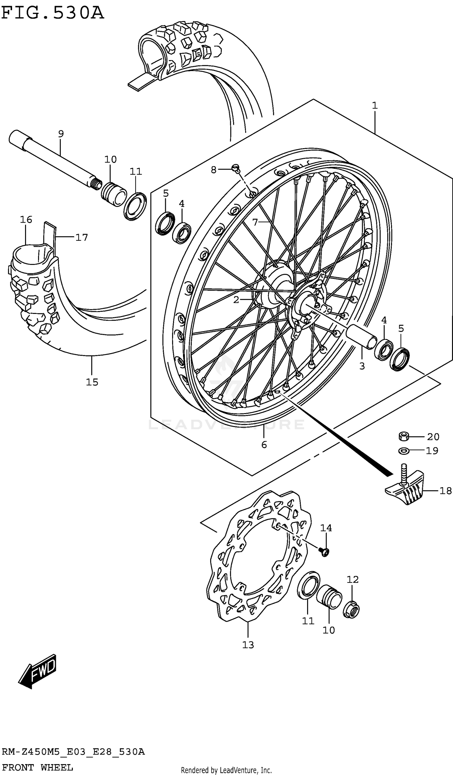 FRONT WHEEL