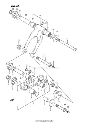 Cushion Lever (model K/l) Schematic