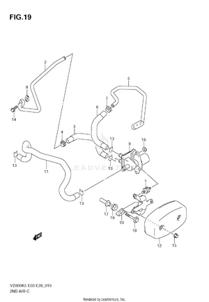 Second Air (model K5/k6/k7/k8) Schematic