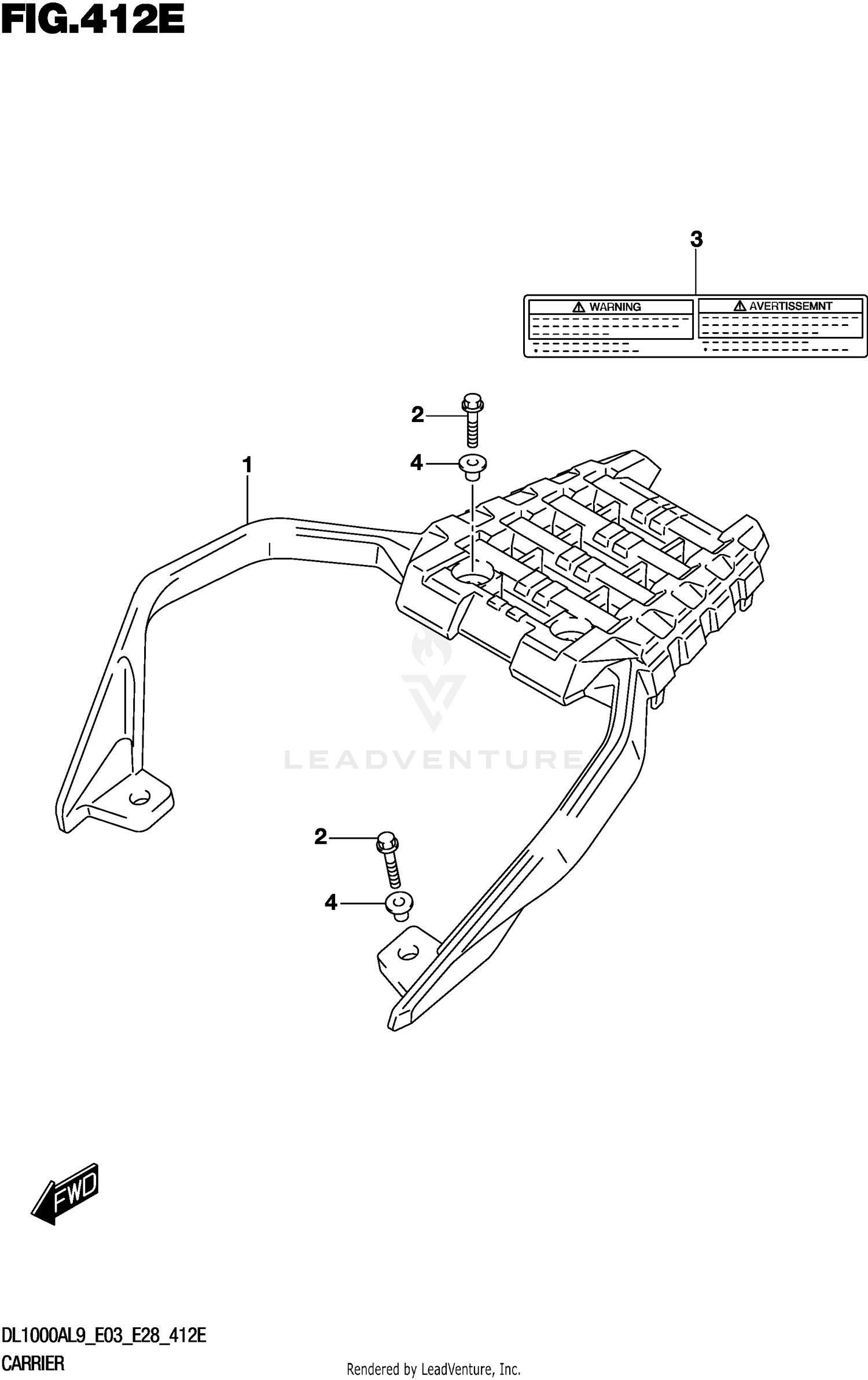 CARRIER (DL1000AL9 E28)