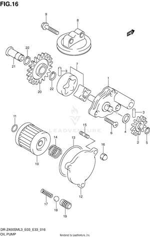 Oil Pump Schematic
