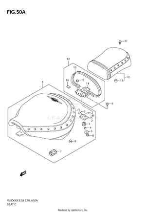 Seat (vl800ck7/ck8) Schematic