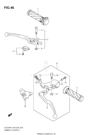 Handle Lever Schematic