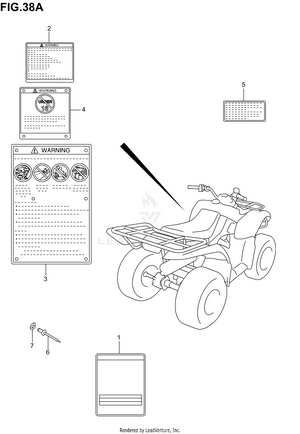 Label (model K4/k5/k6) Schematic