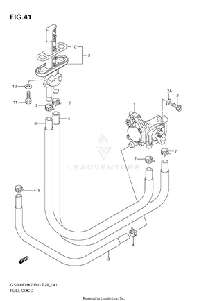 Fuel Cock Schematic