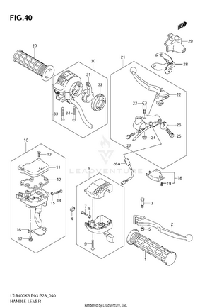 Handle Lever Schematic