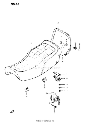 Seat (model D) Schematic