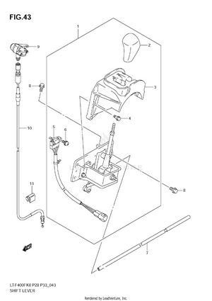Shift Lever Schematic