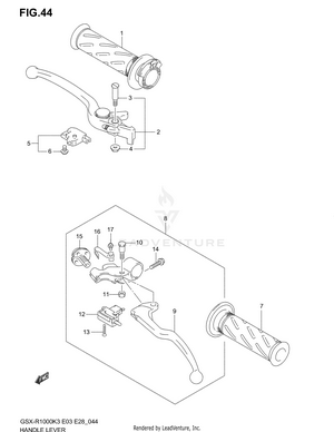 Handle Lever Schematic