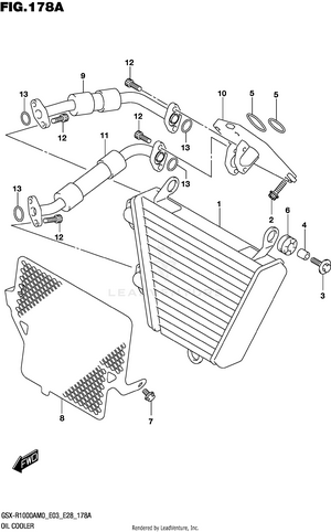 Oil Cooler Schematic