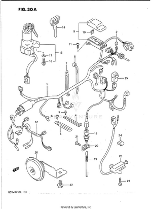 Wiring Harness (model L) Schematic