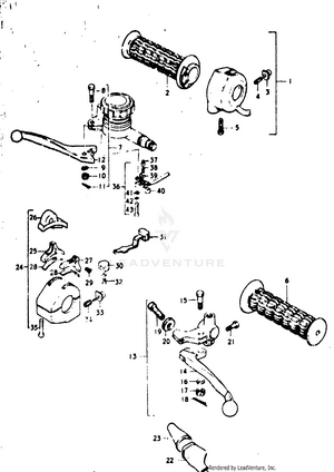 Handle Switch (gt750l Schematic