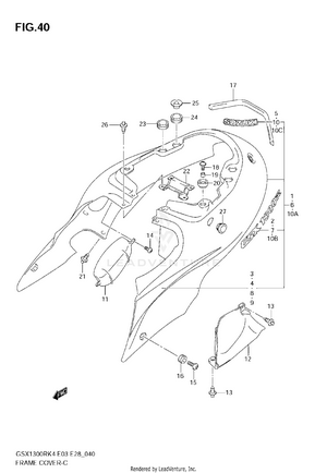 Frame Cover (model K4) Schematic
