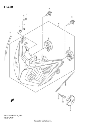 Headlamp Schematic