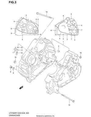 Crankcase Schematic