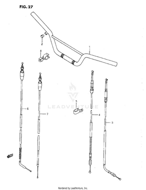 Handlebar-control Cable Schematic