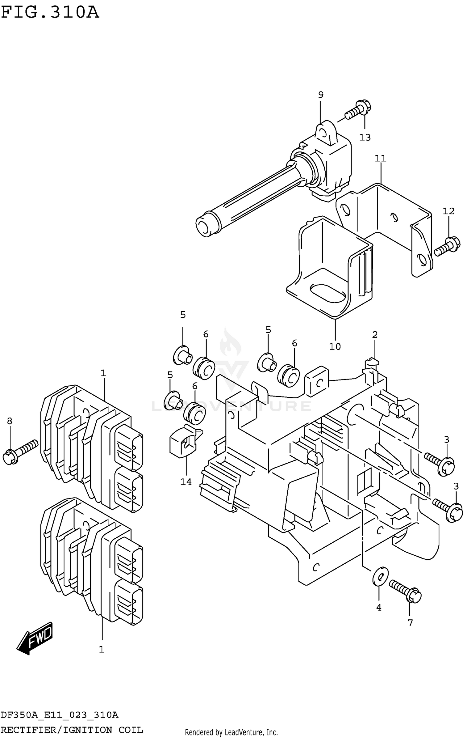 RECTIFIER/IGNITION COIL