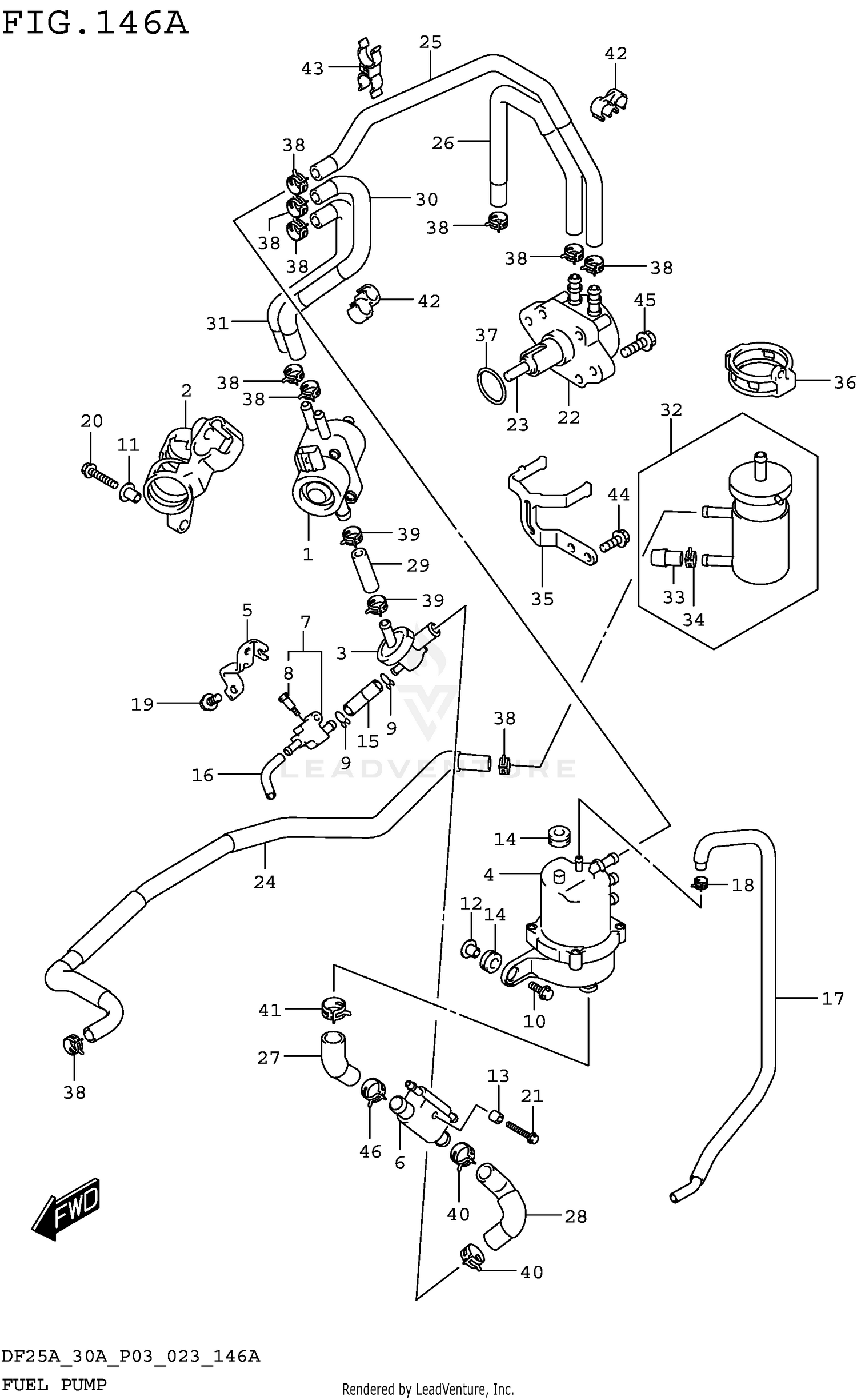 FUEL PUMP (020 021)