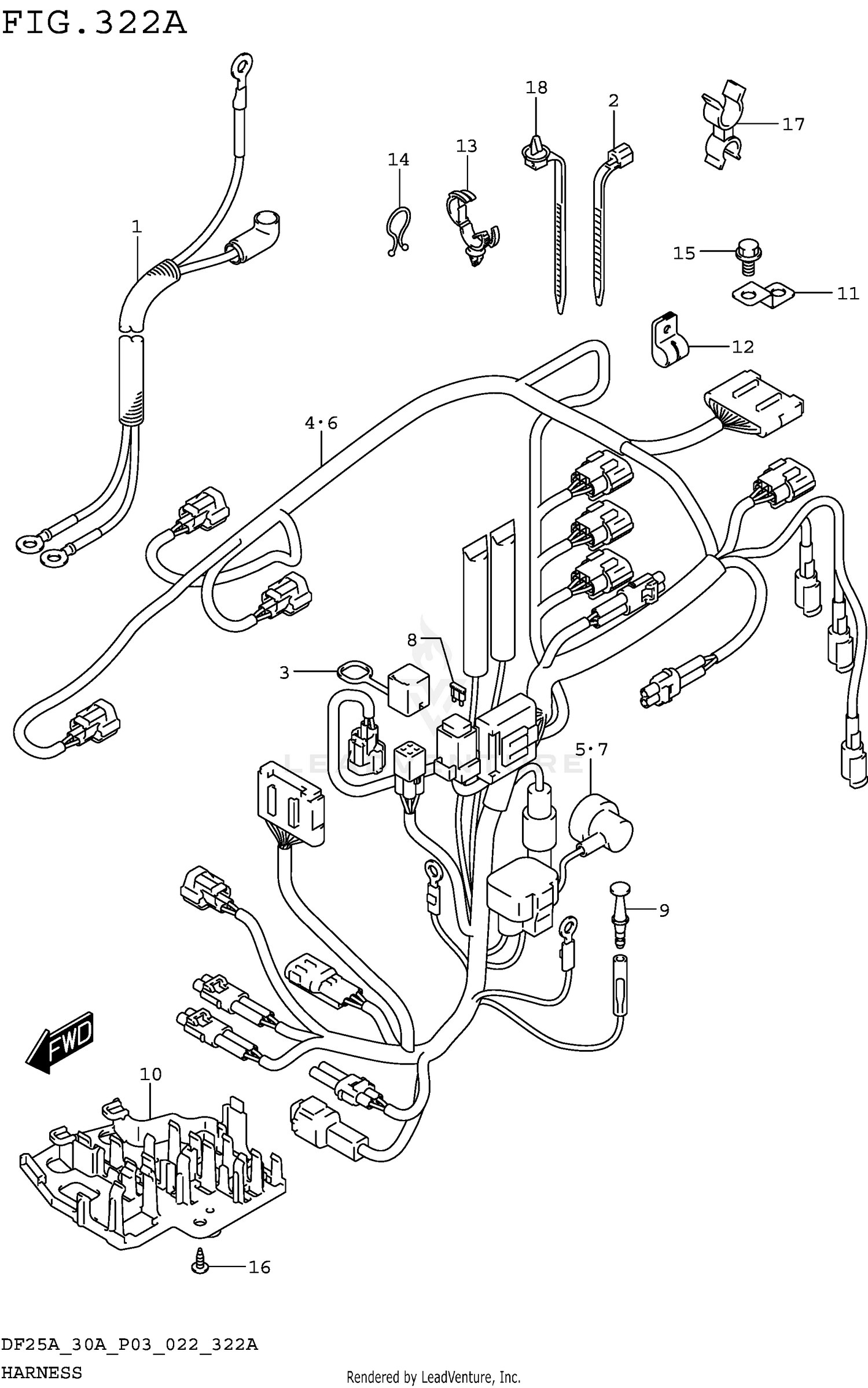 HARNESS (DF25A)
