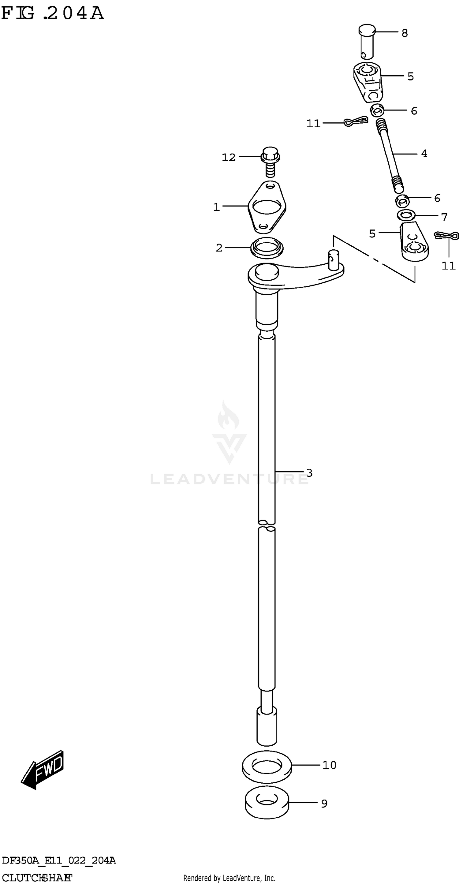 CLUTCH SHAFT