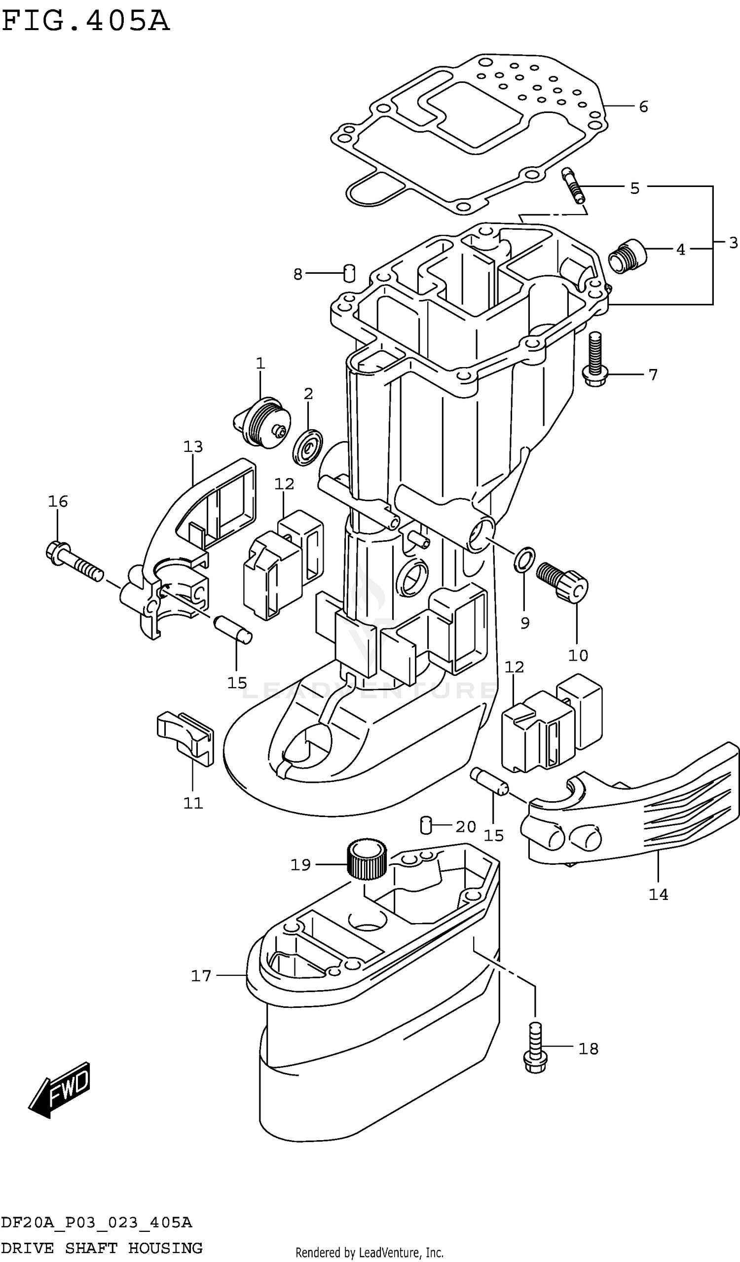 DRIVE SHAFT HOUSING